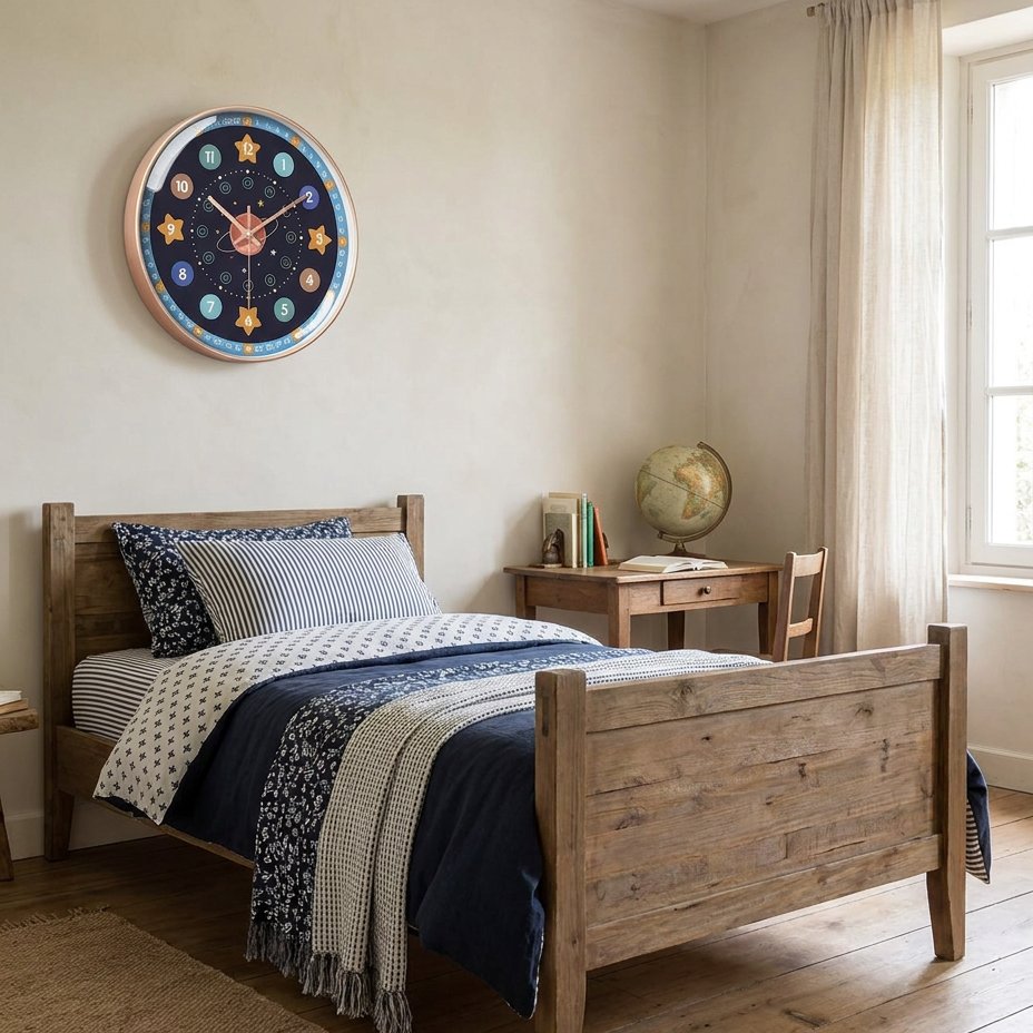 Reloj de Pared Infantil Astronomía - imagen 2