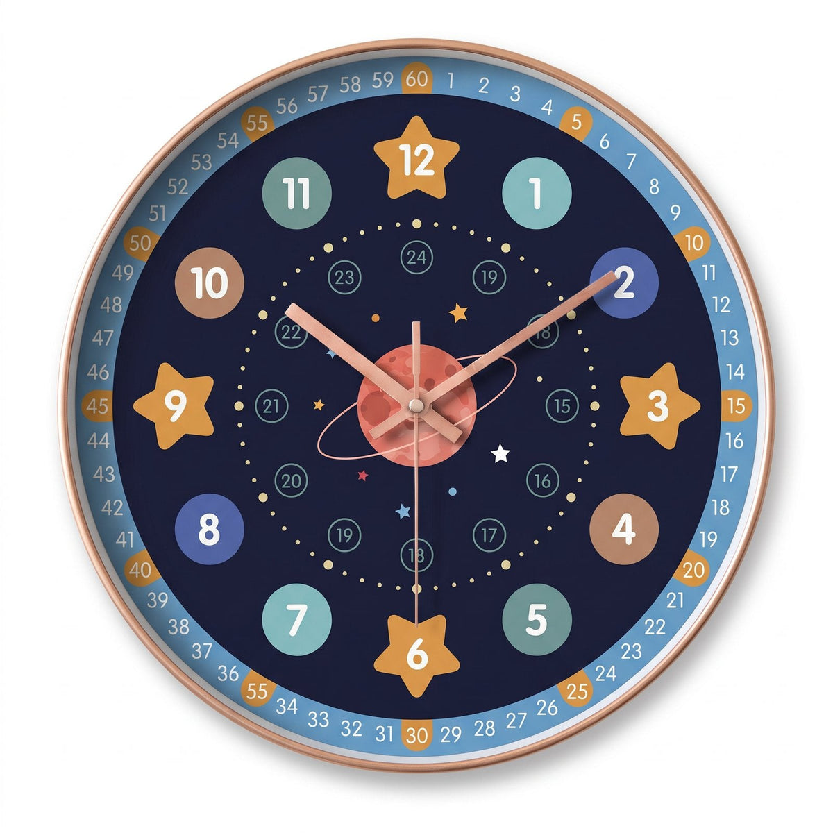 Reloj de Pared Infantil Astronomía - imagen 5