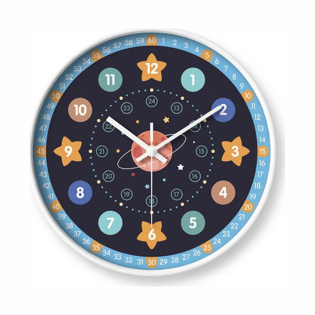 Reloj de Pared Infantil Astronomía - imagen 6