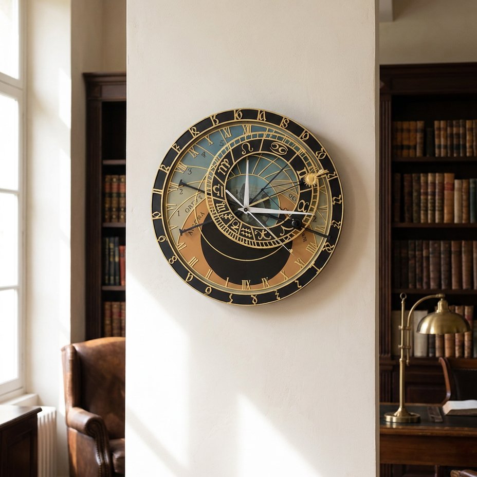 Reloj de Pared Astronómico