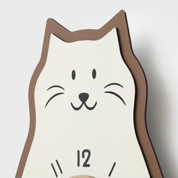 Reloj de Pared Forma de Gato - imagen 7