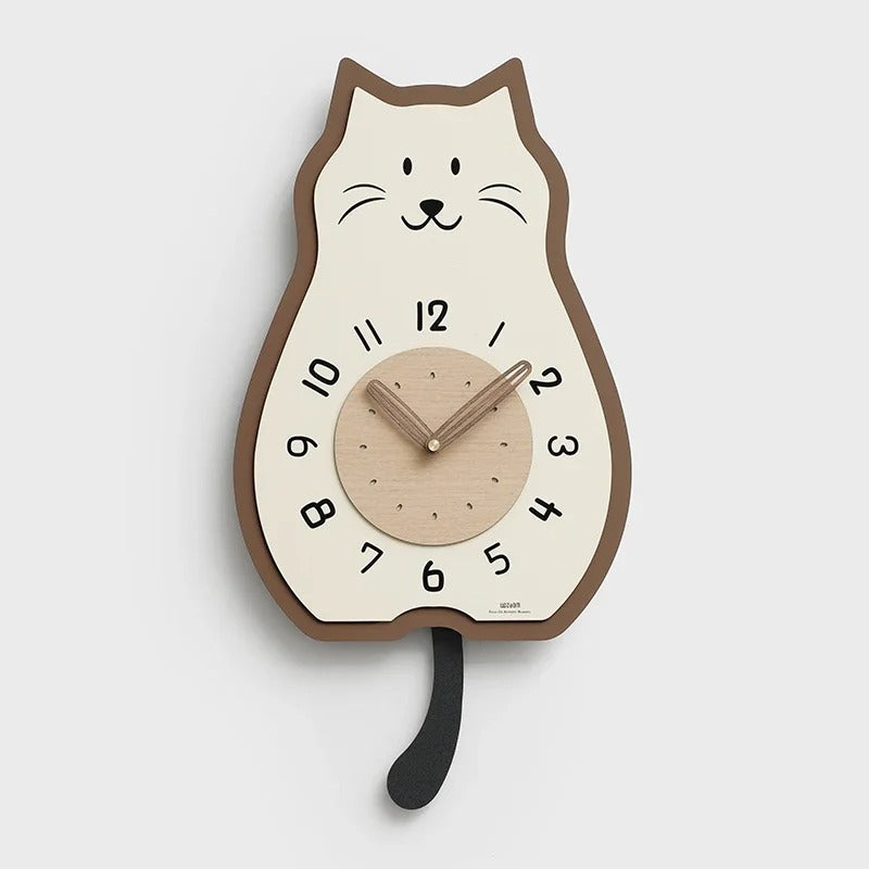 Reloj de Pared Forma de Gato - imagen 2