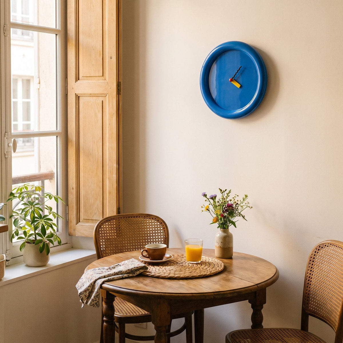 Reloj de Pared Azul Diseño - imagen 8