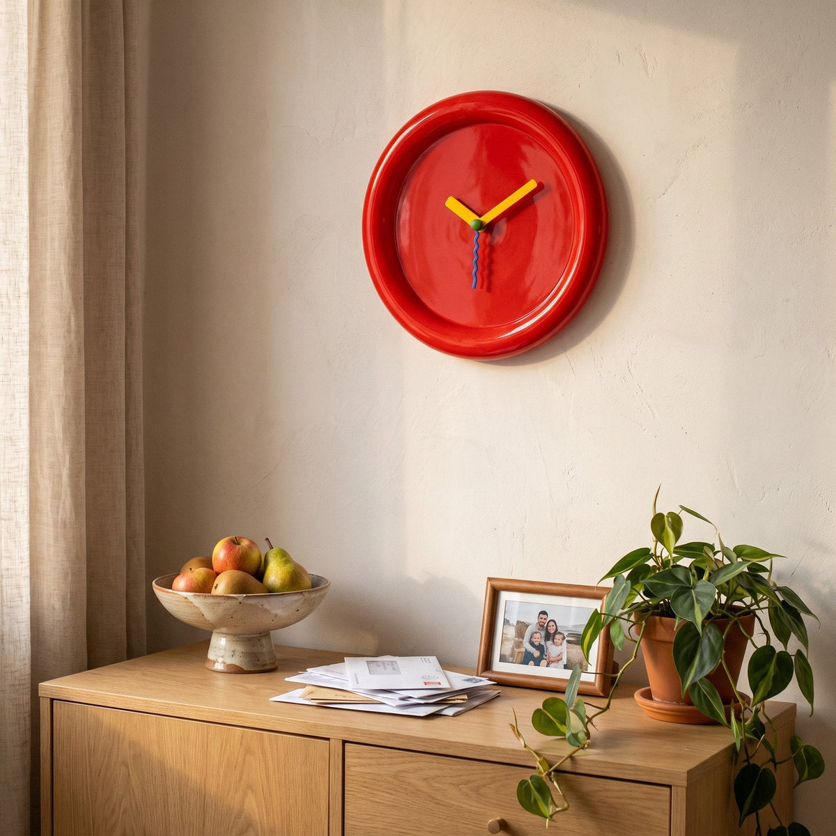 Reloj de Pared Azul Diseño - imagen 9