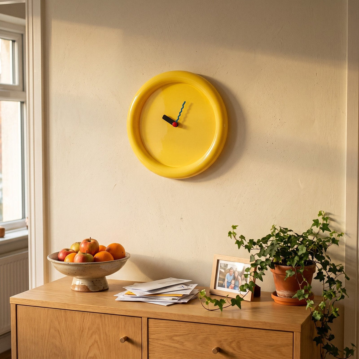 Reloj de Pared Azul Diseño - imagen 11