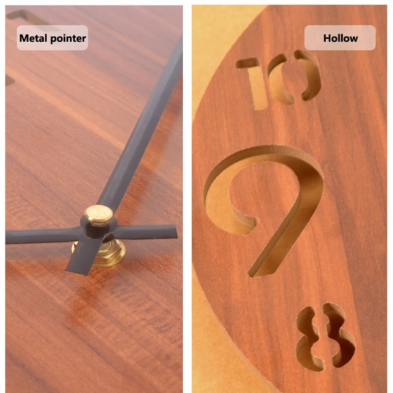 Reloj de Pared Madera Tipográfico - imagen 5