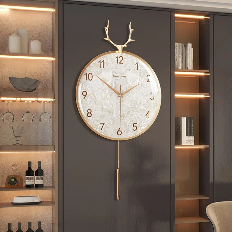 Reloj de Péndulo Diseño Cuernos - imagen 8