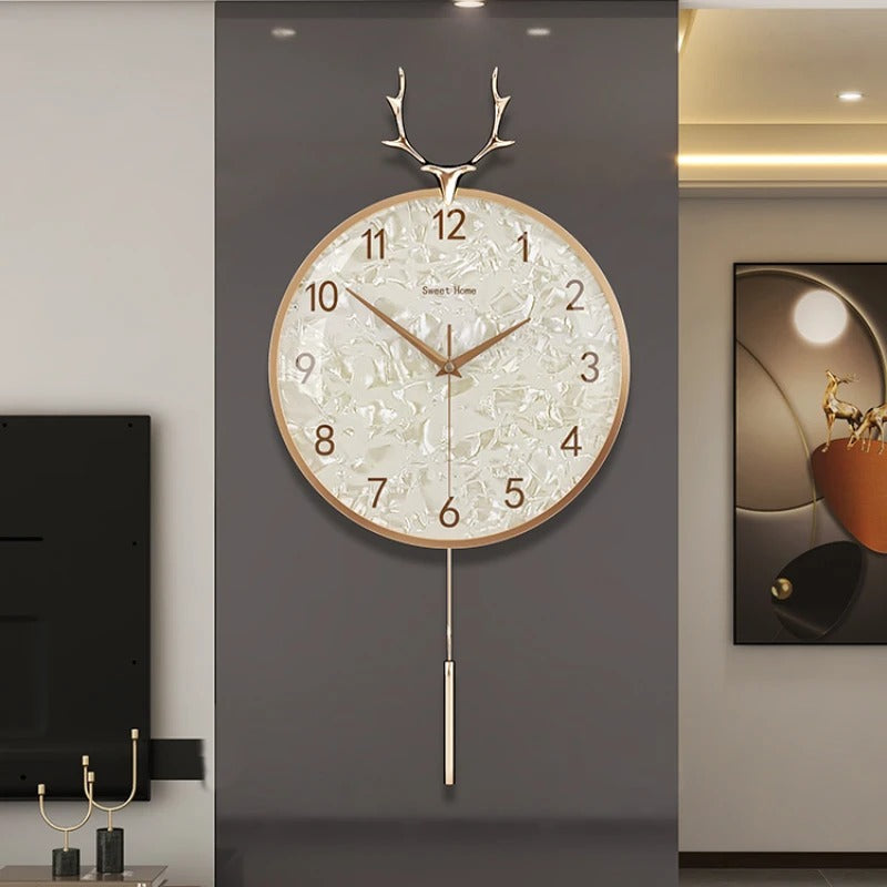 Reloj de Péndulo Diseño Cuernos - imagen 3