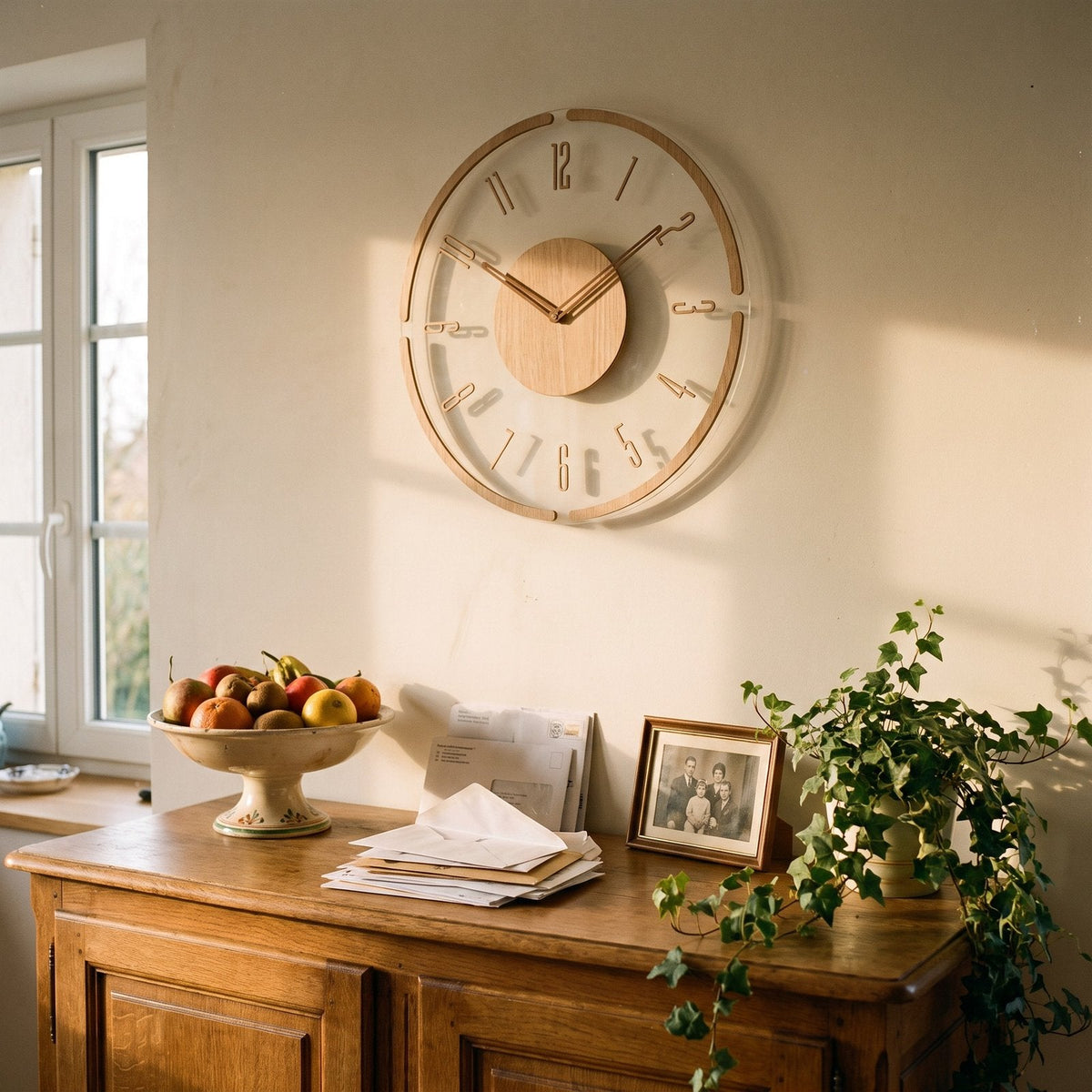 Reloj de Pared Madera Minimal - imagen 6