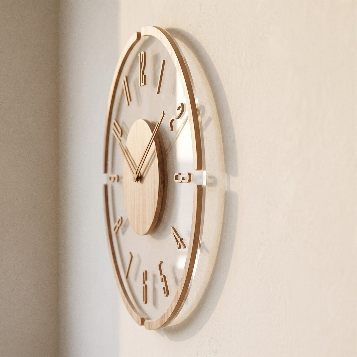 Reloj de Pared Madera Minimal - imagen 7