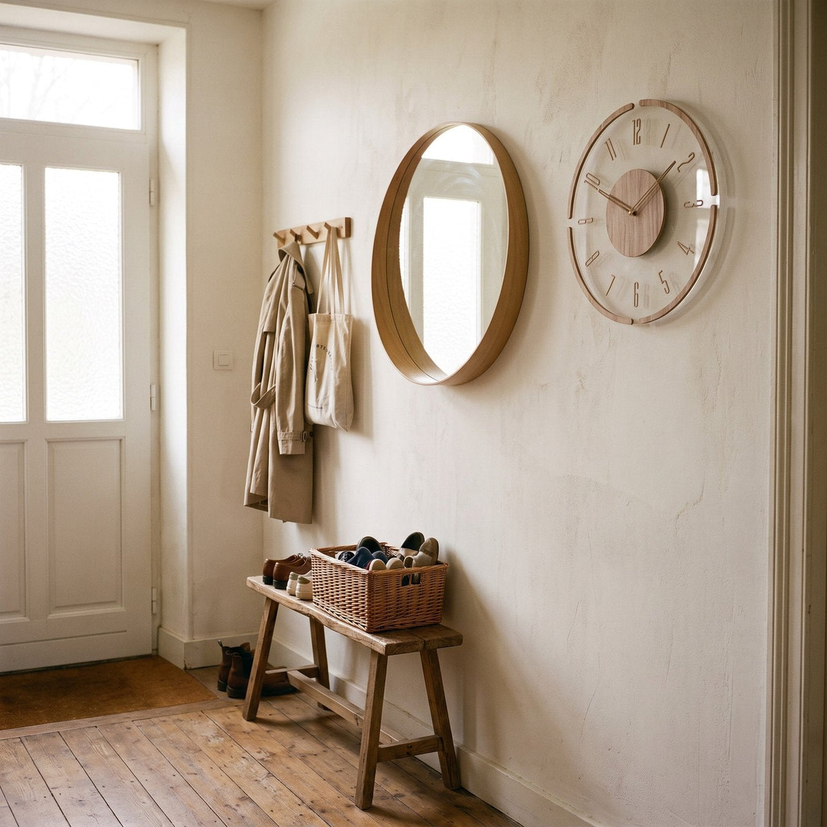 Reloj de Pared Madera Minimal - imagen 11
