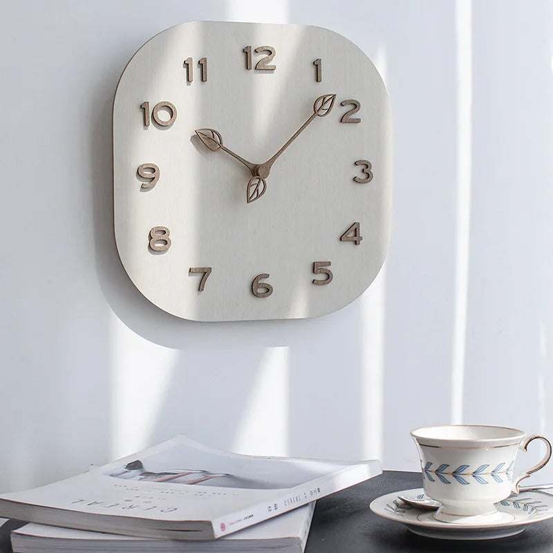 Reloj de Pared Diseño Hoja - imagen 3