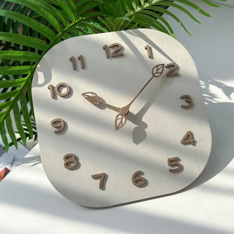 Reloj de Pared Diseño Hoja - imagen 4