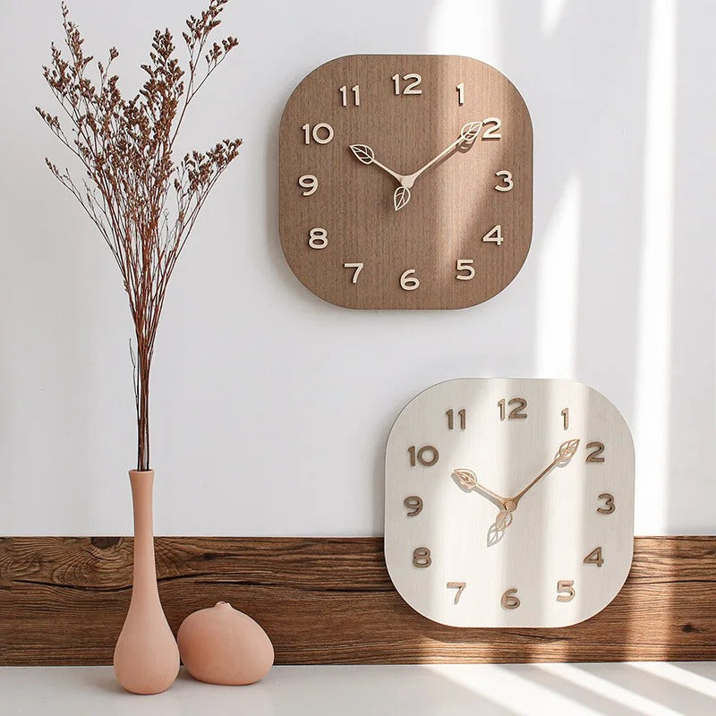 Reloj de Pared Diseño Hoja - imagen 2