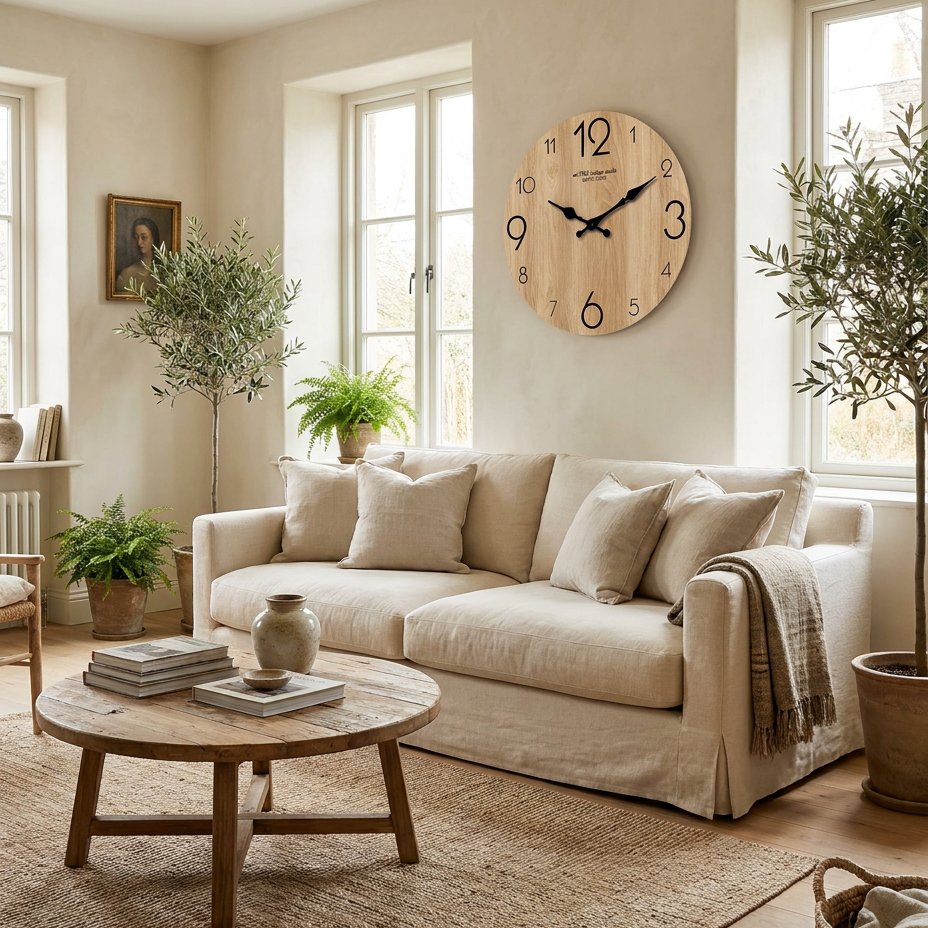 Reloj de Pared Madera Natural - imagen 2