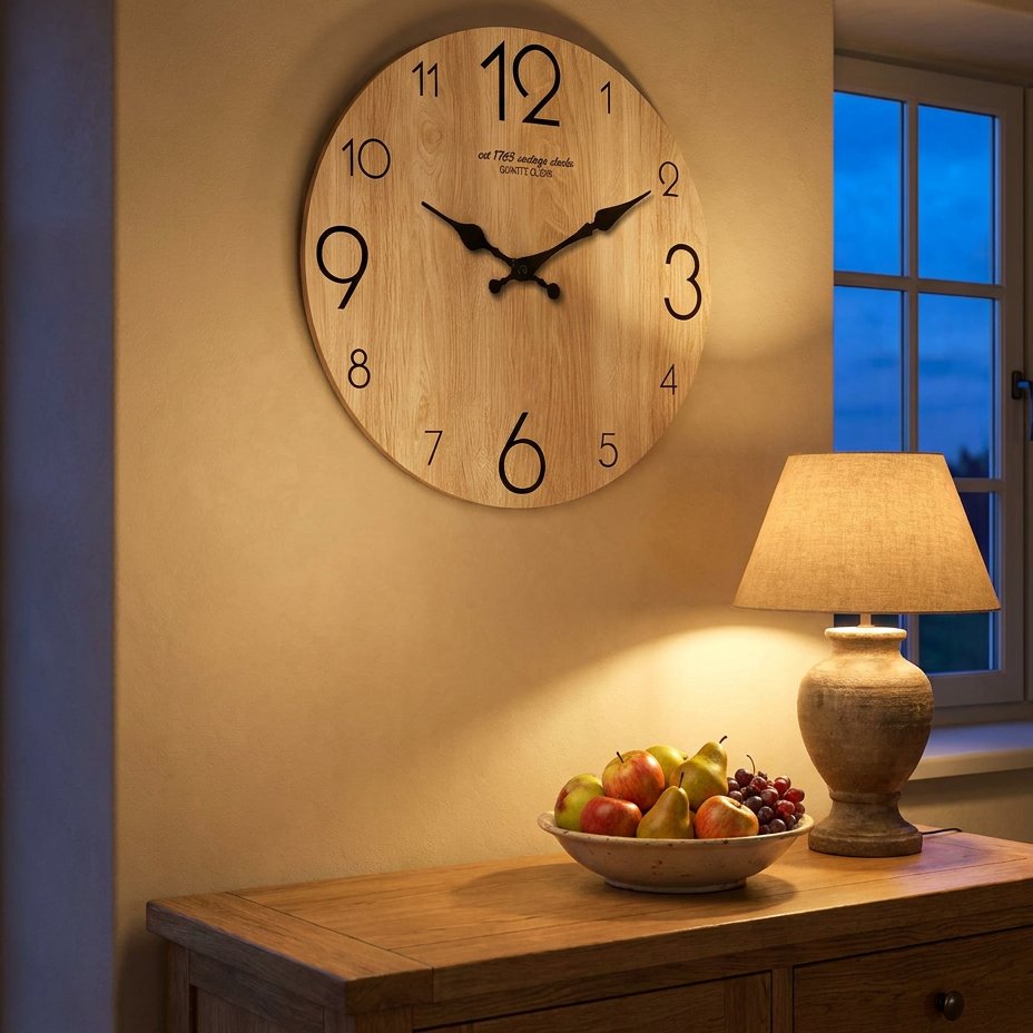Reloj de Pared Madera Natural - imagen 4