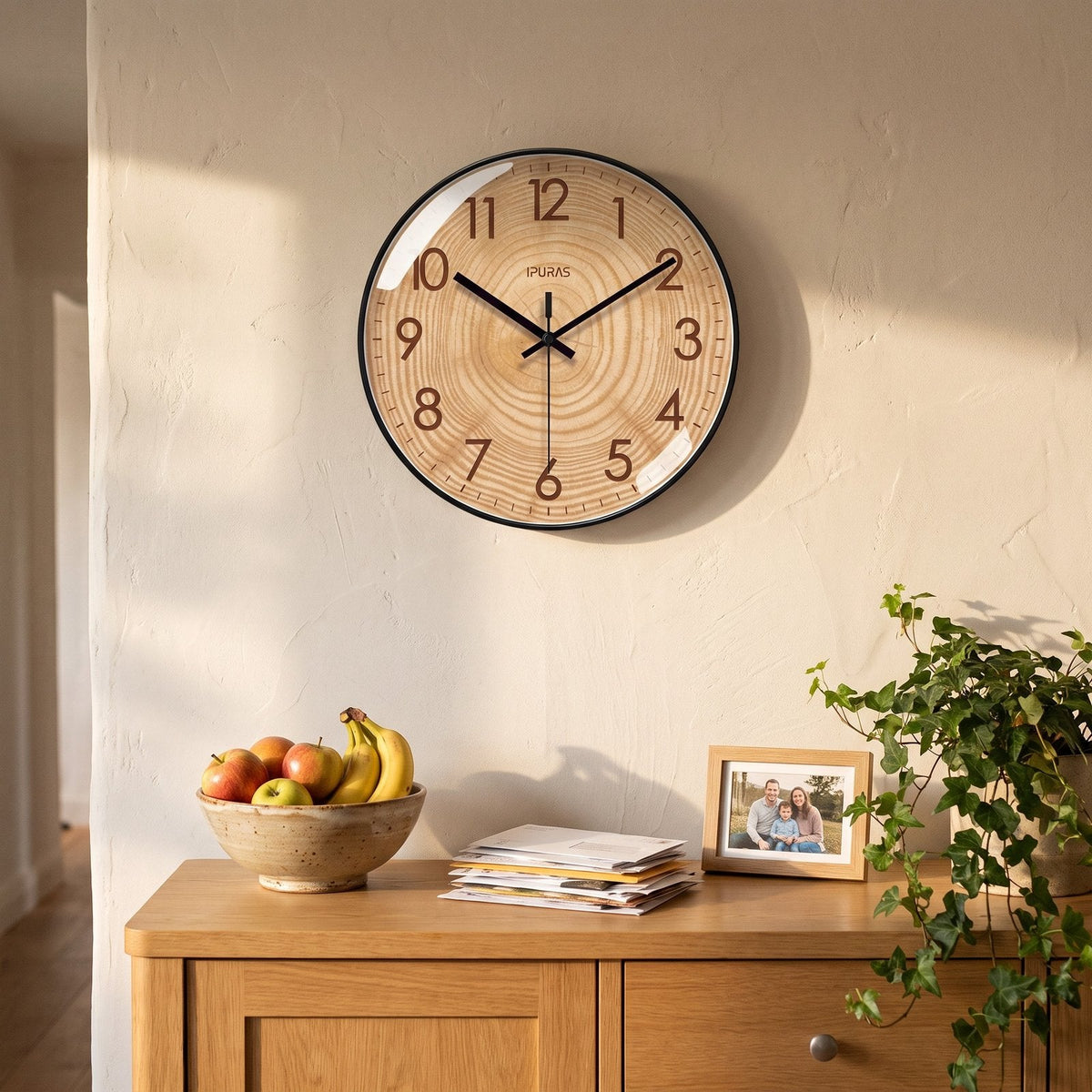 Reloj de Pared Madera Natural - imagen 7