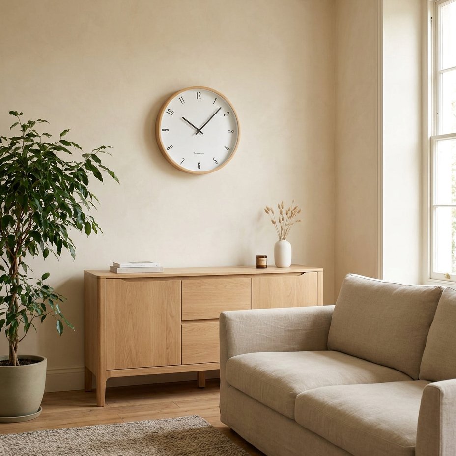 Reloj de Pared Madera Natural - imagen 2
