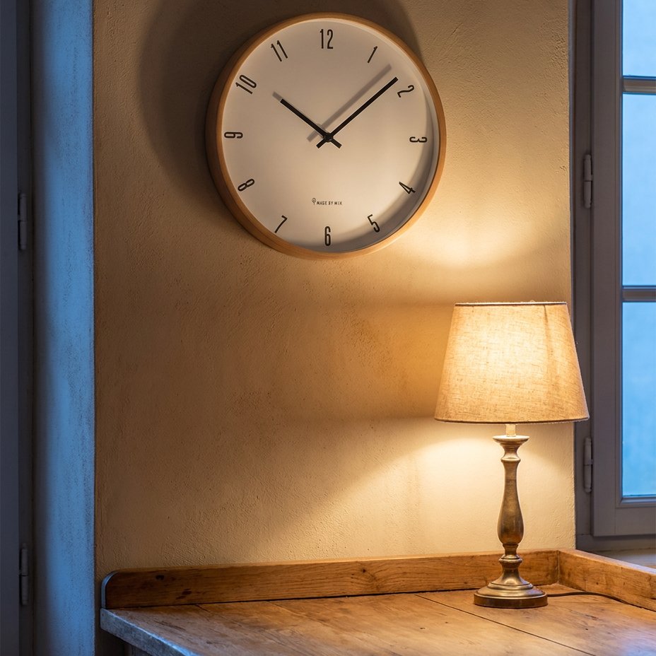 Reloj de Pared Madera Natural - imagen 4