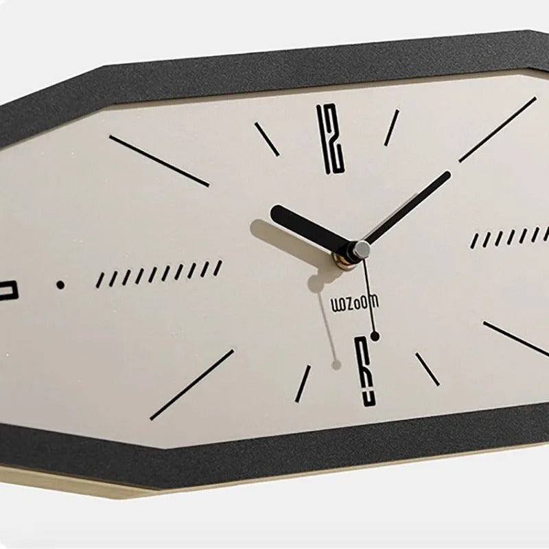 Reloj de Pared Hexagonal Madera - imagen 5