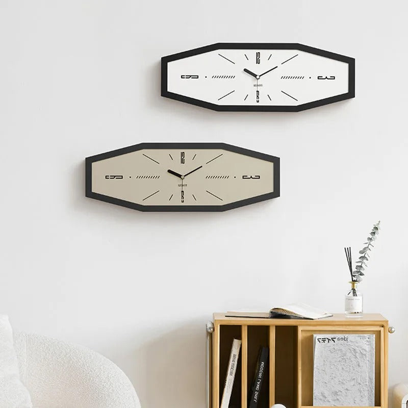 Reloj de Pared Hexagonal Madera - imagen 3