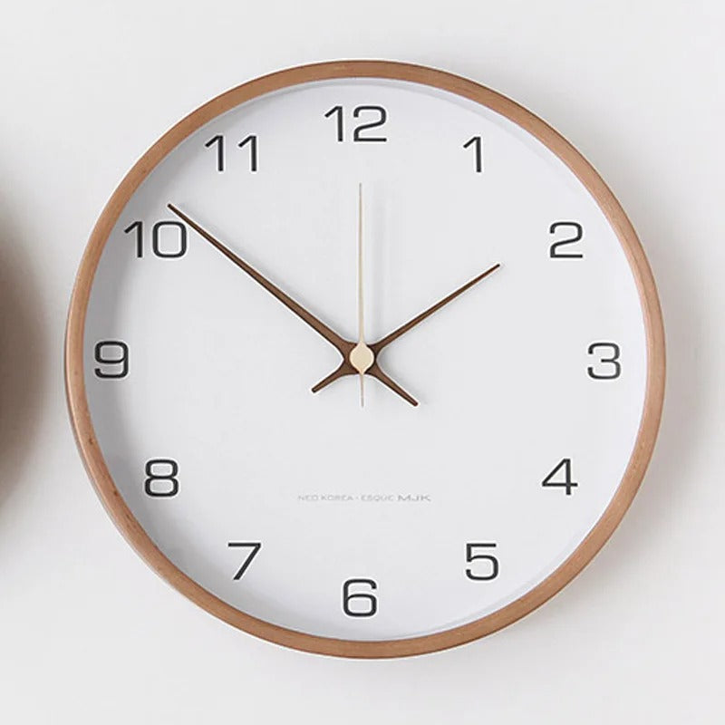 Reloj de Pared Madera Minimalista - imagen 3