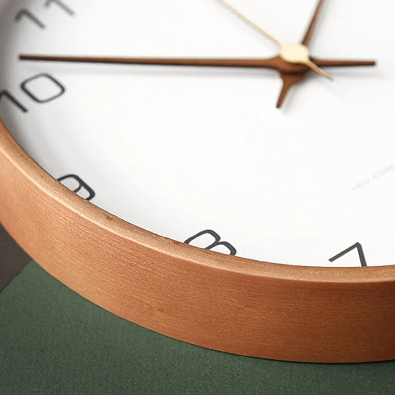Reloj de Pared Madera Minimalista - imagen 5