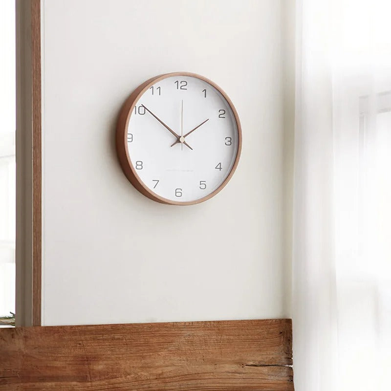 Reloj de Pared Madera Minimalista - imagen 4
