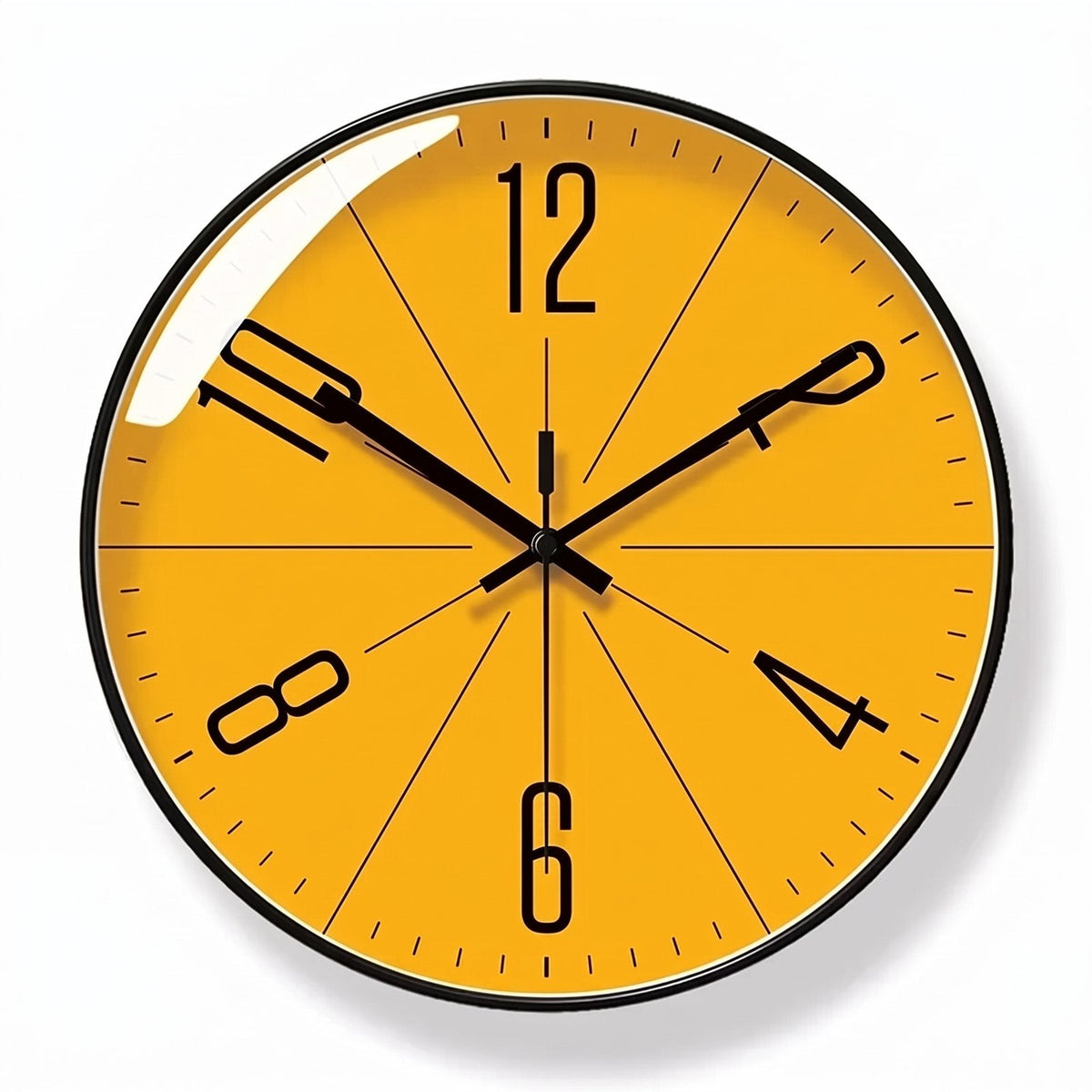 Reloj de Pared Esfera Amarilla - imagen 5
