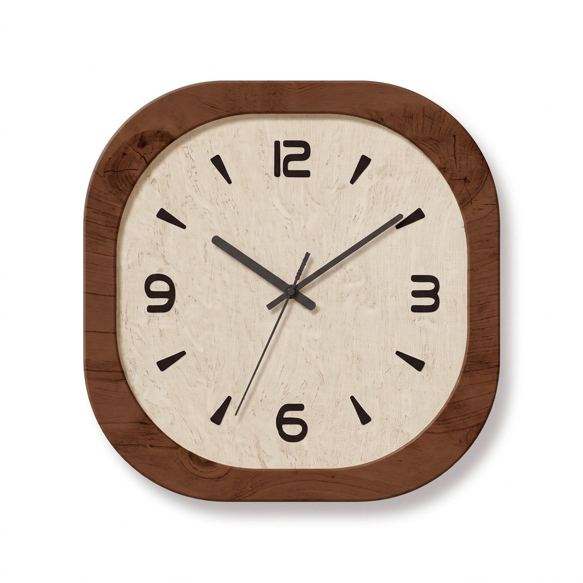 Reloj de Pared Cuadrado de Madera - imagen 5
