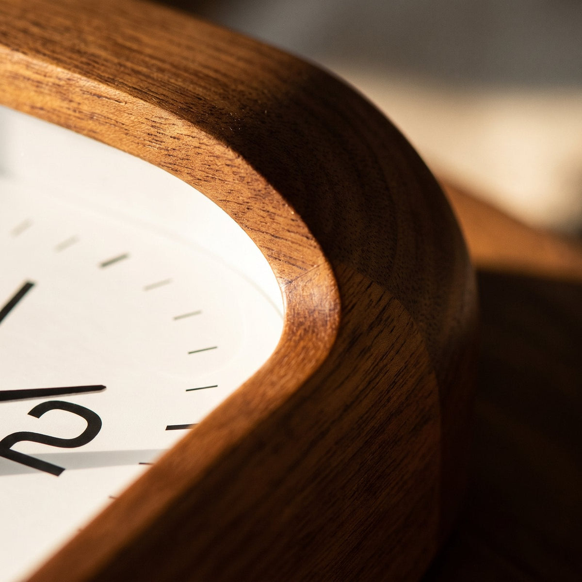 Reloj de Pared Cuadrado Madera - imagen 4