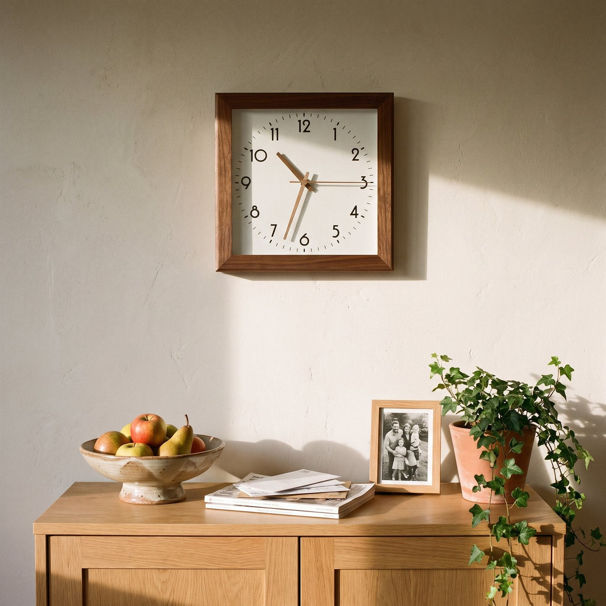 Reloj de Pared Cuadrado Minimalista - imagen 8