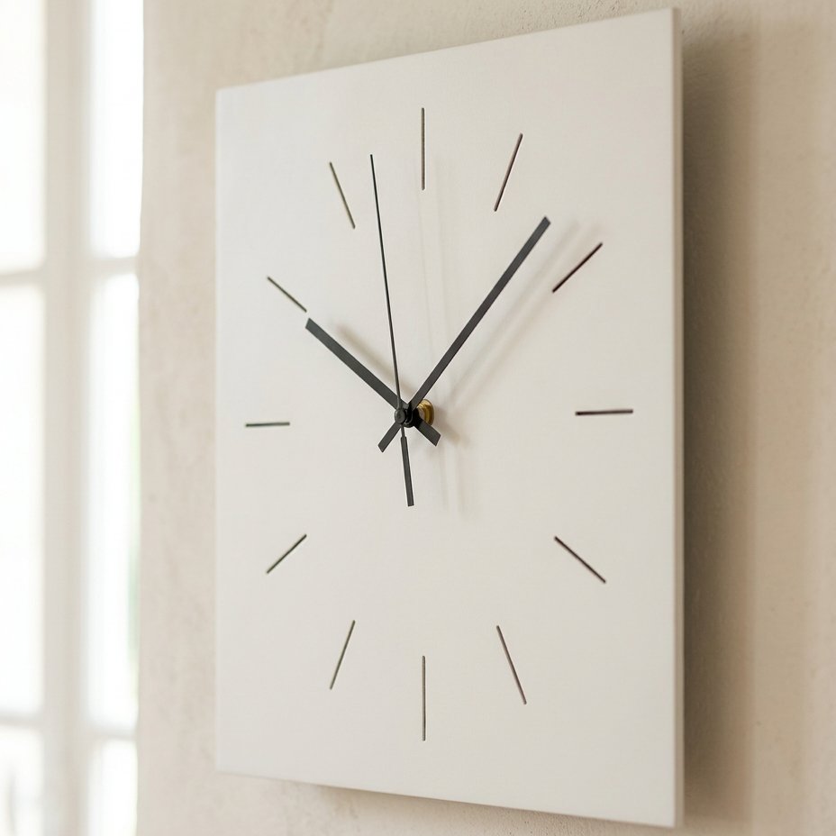 Reloj de Pared Cuadrado Moderno - imagen 4