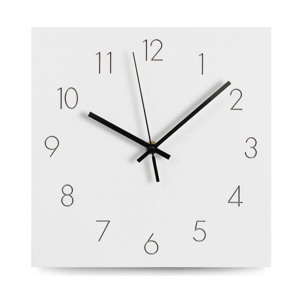 Reloj de Pared Cuadrado Moderno - imagen 7