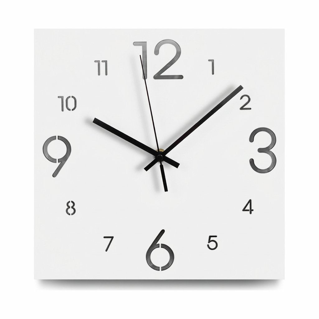 Reloj de Pared Cuadrado Moderno - imagen 9