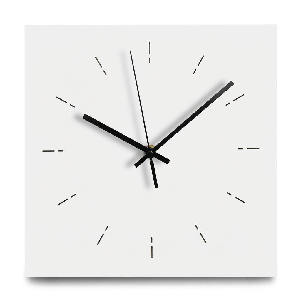 Reloj de Pared Cuadrado Moderno - imagen 12