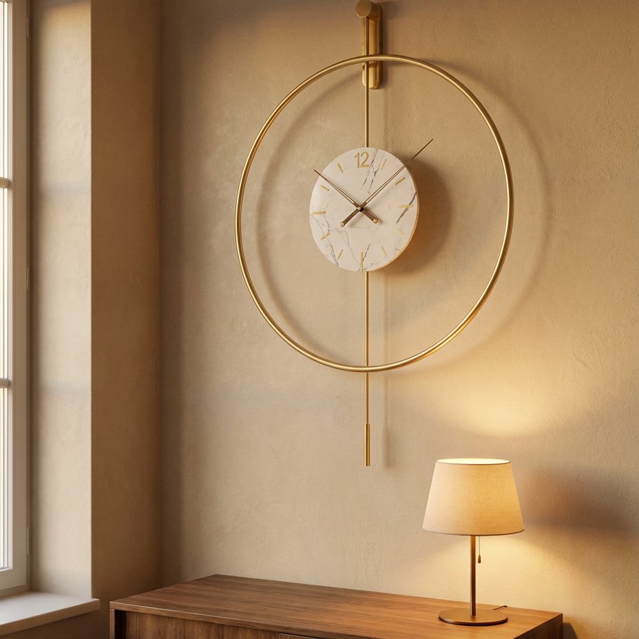 Reloj de Pared Círculo Diseño - imagen 3