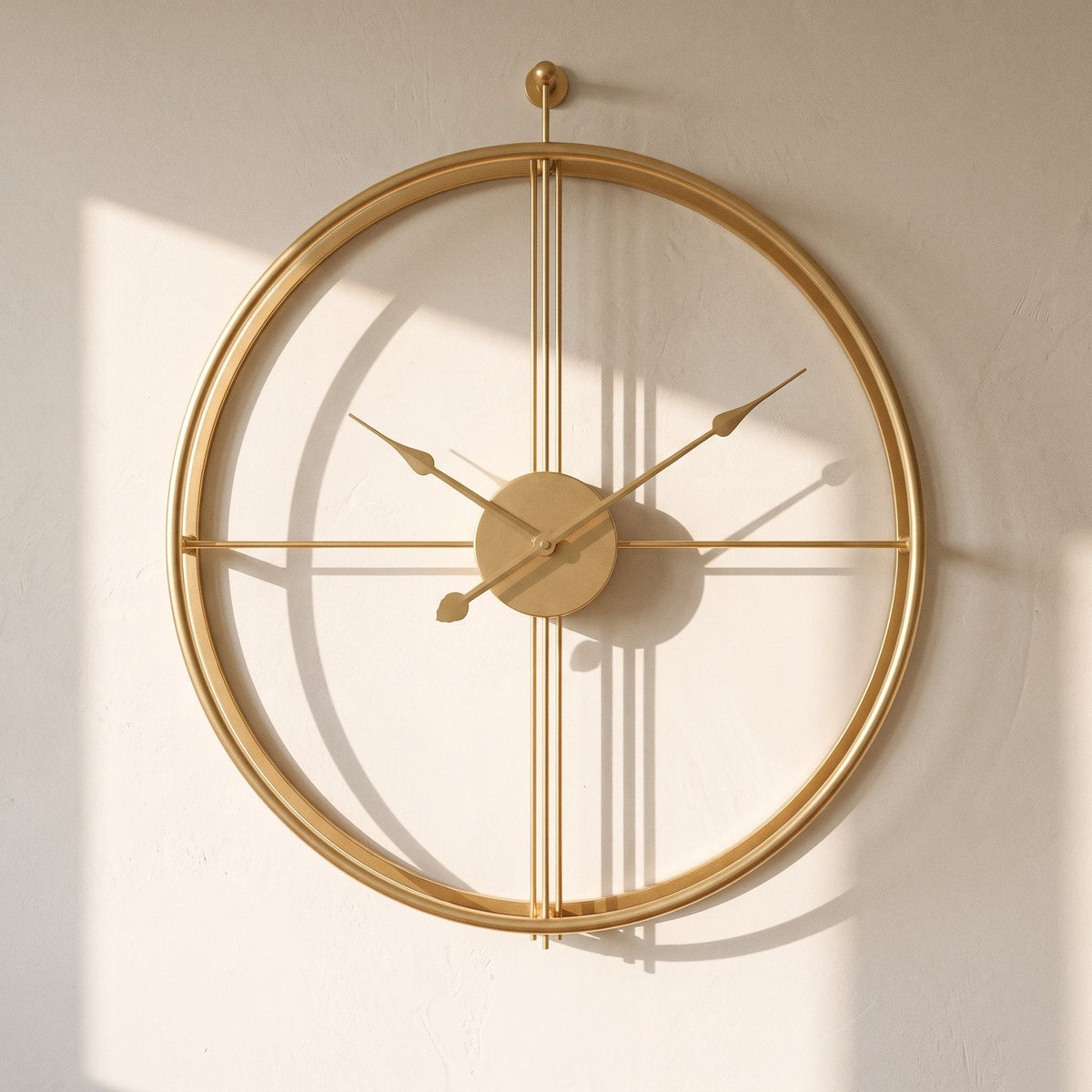 Reloj de Pared Círculo Dorado - imagen 2