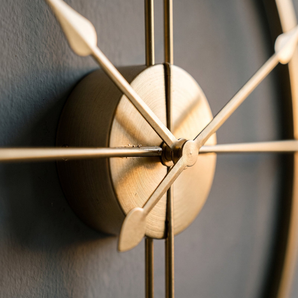Reloj de Pared Círculo Dorado - imagen 3