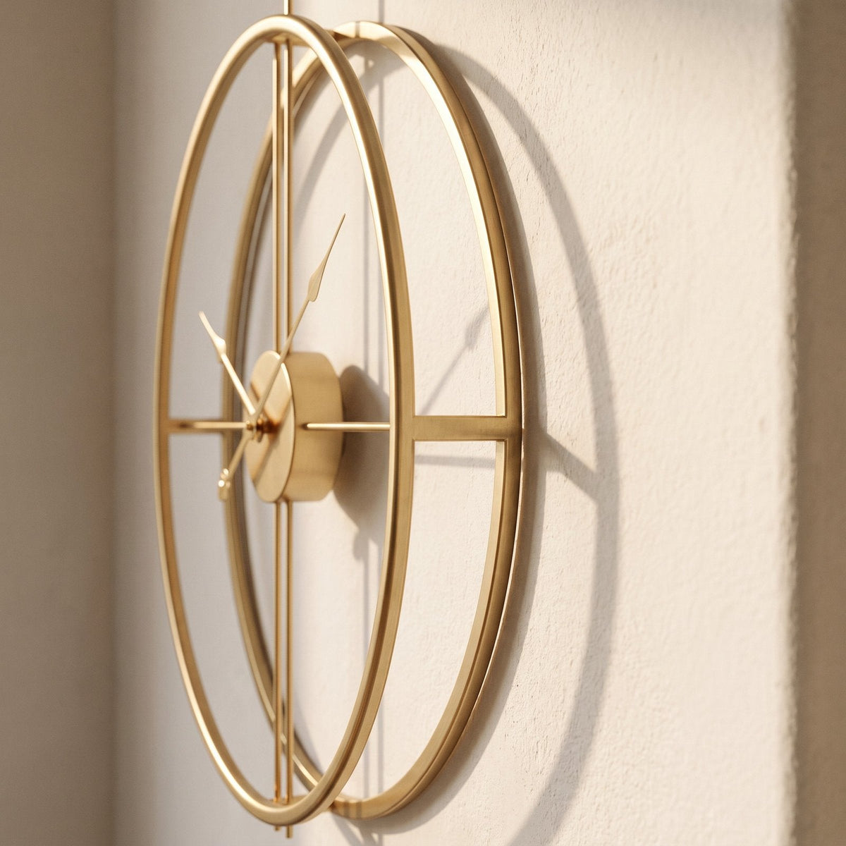 Reloj de Pared Círculo Dorado - imagen 4
