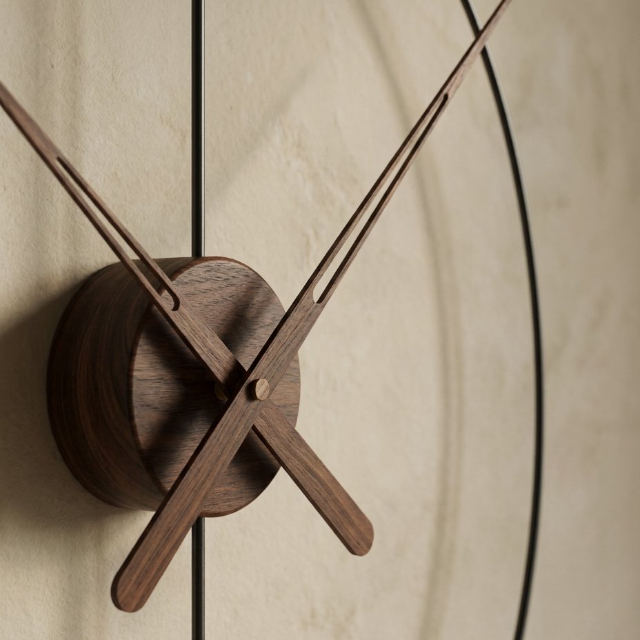 Reloj de Pared Círculo Dorado - imagen 4