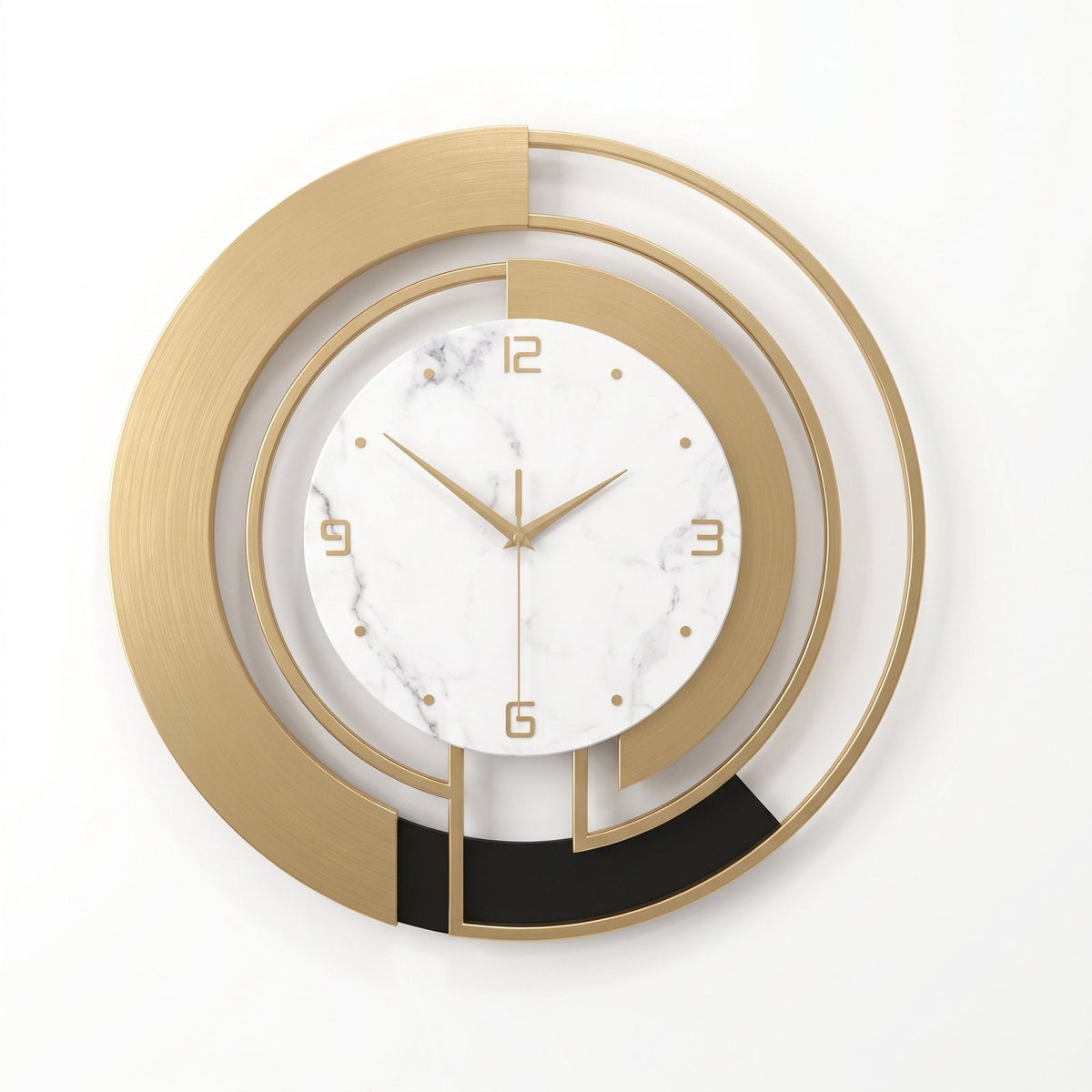 Reloj de Pared Círculo Dorado - imagen 5