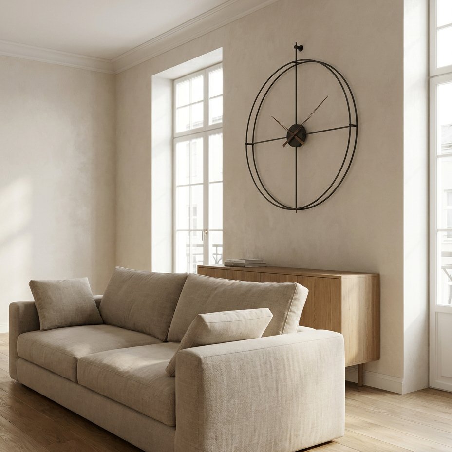 Reloj de Pared Círculo Minimalista - imagen 2