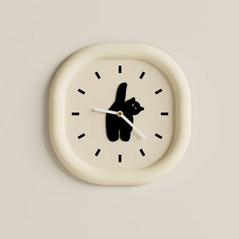 Reloj de Pared Gato Minimalista - imagen 5