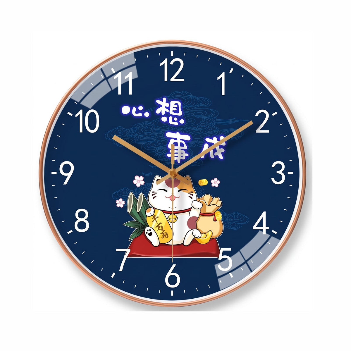 Reloj de Pared Gato Maneki - imagen 6