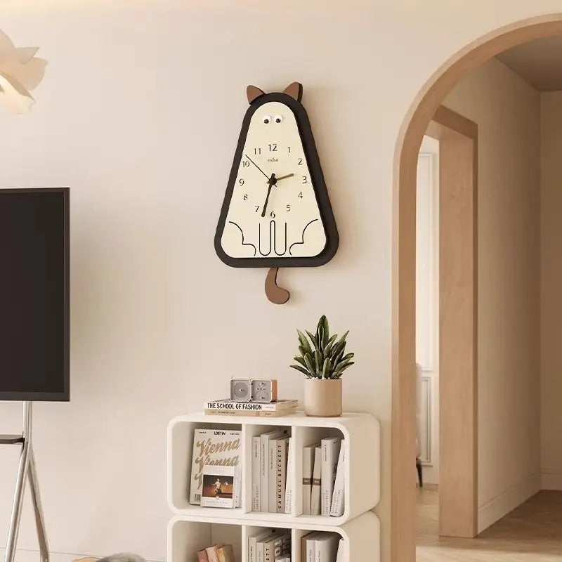 Reloj de Pared Silueta Felina - imagen 2