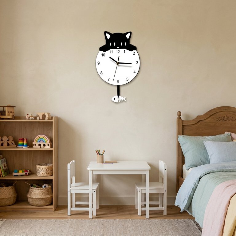 Reloj de Péndulo Gato - imagen 2