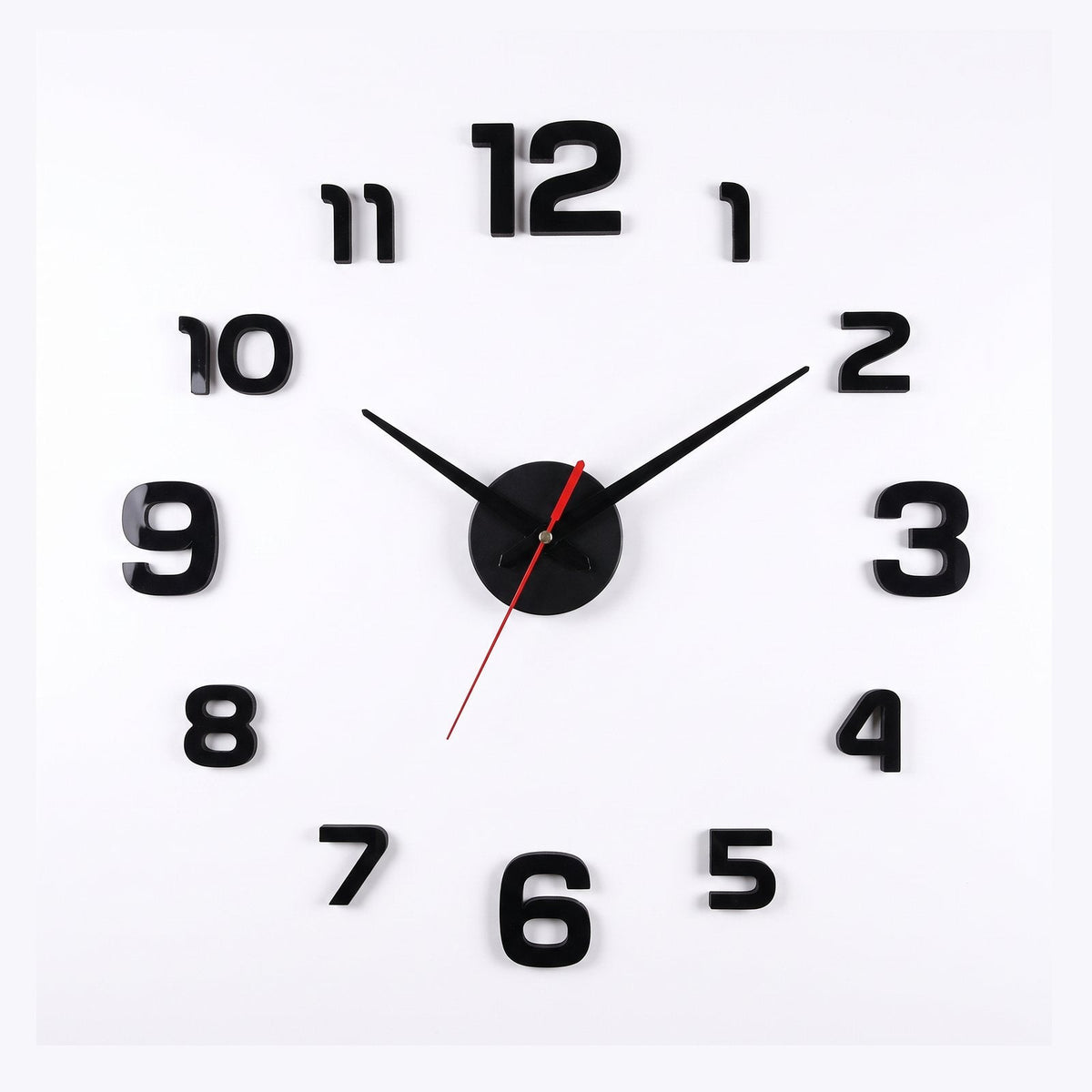 Reloj de Pared Números 3D - imagen 3