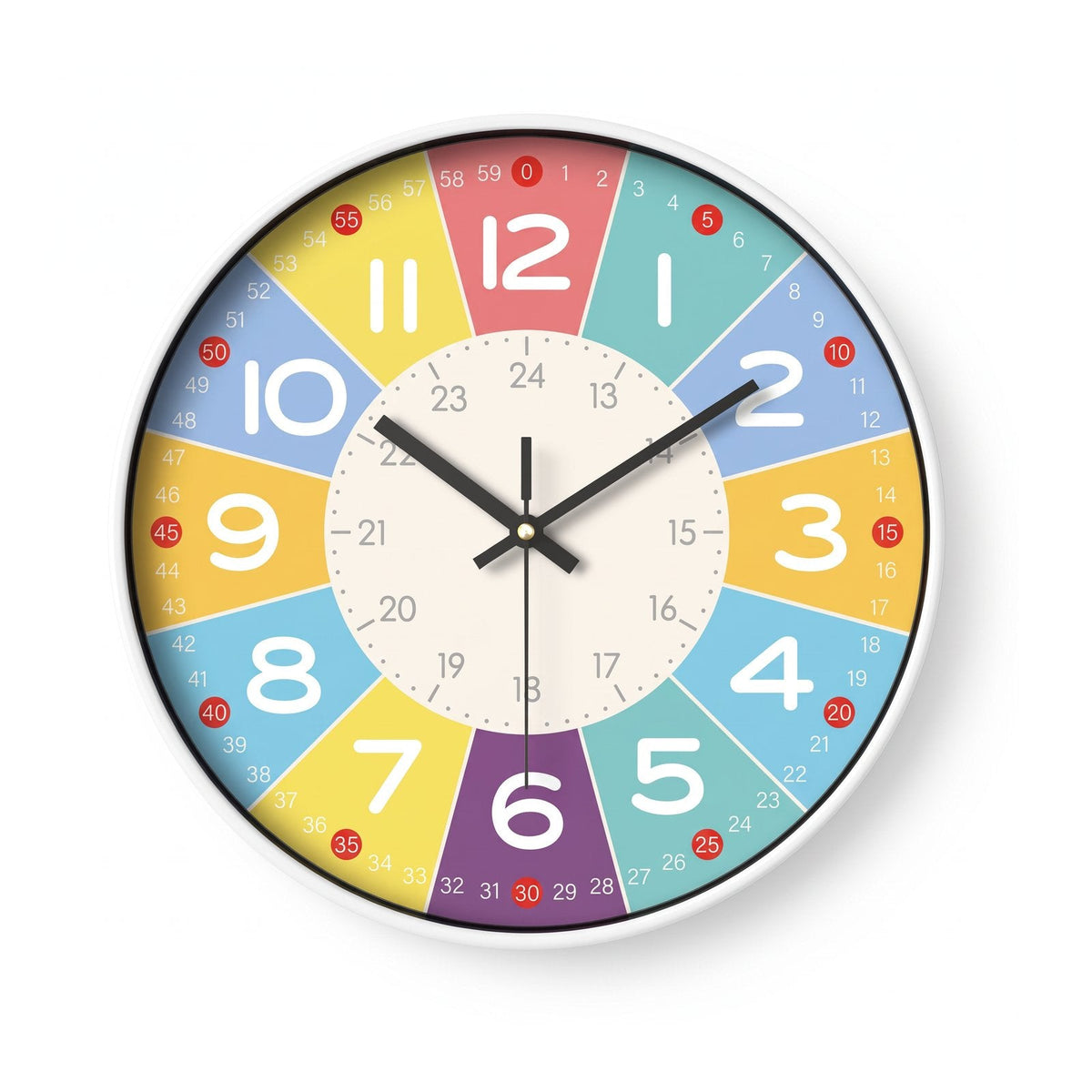 Reloj de Pared Números de Colores - imagen 5