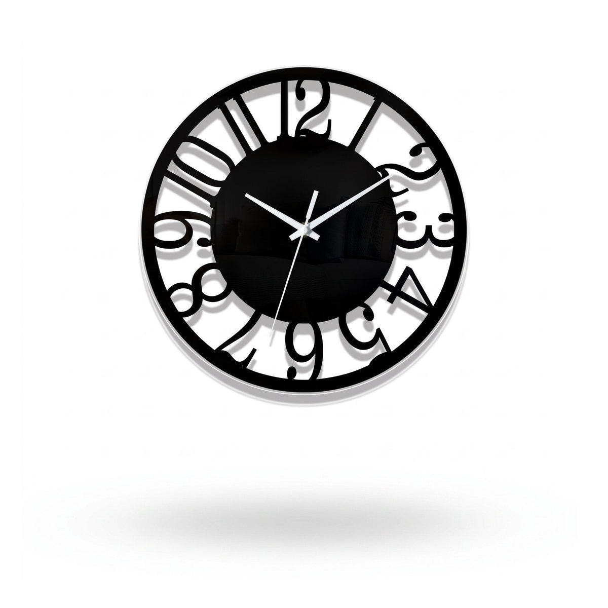 Reloj de Pared Números Recortados - imagen 3